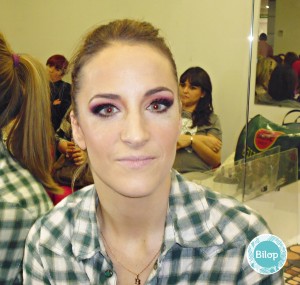 Maquillaje realizado por Lewis